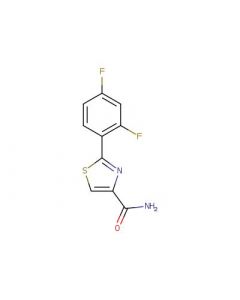 Astatech 2-(2,4-DIFLUOROPHENYL)THIAZOLE-4-CARBOXAMIDE; 0.25G; Purity 95%; MDL-MFCD00277199
